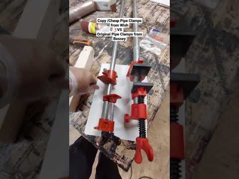 Bessey Pipe clamps vs copy ones 😡