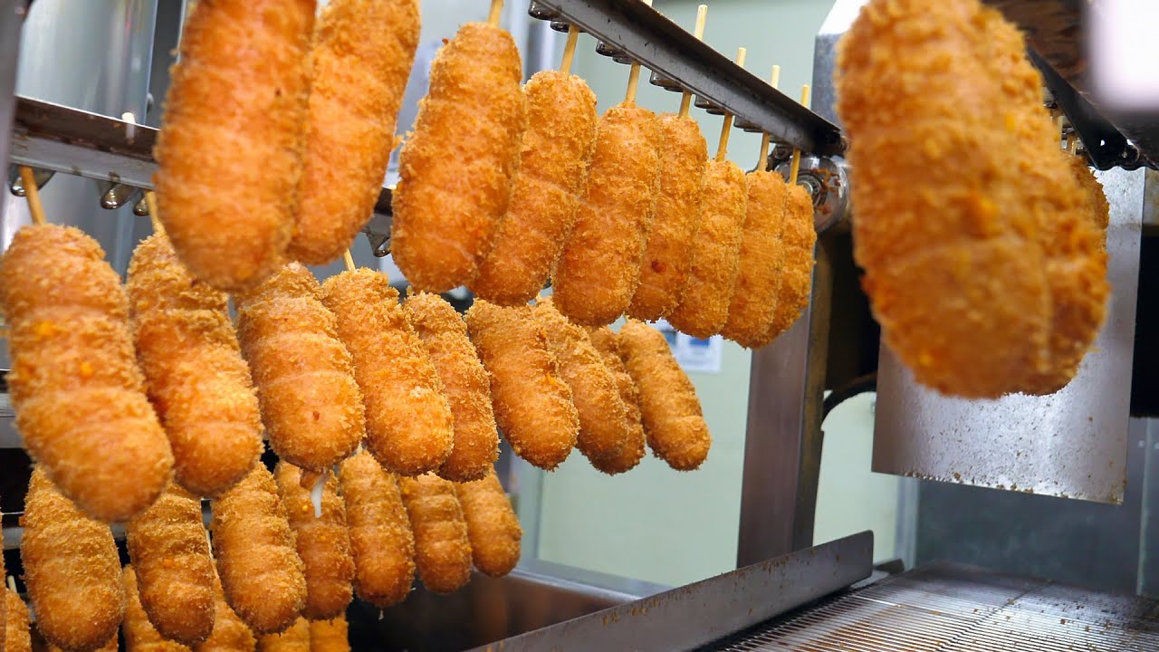 Весь мир сходит с ума по корейским хот-догам! ТОП-6 самых популярных / Корейская уличная еда