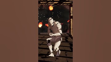 Mannequin Chasing the Bad Guys. Made in UE5 #shorts