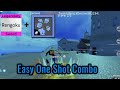 Superhuman and rengoku one shot combo  roblox blox fruits  tutorial