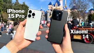 Xiaomi 14 vs. iPhone 15 Pro: Camera Comparison at Disneyland!