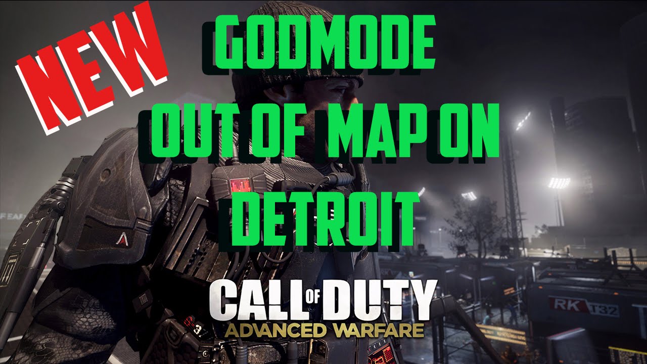 Advanced Warfare Glitches: Detroit GODMODE on Church Roof + New way outside Map