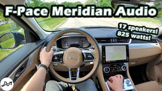 2021 Jaguar F-Pace – Meridian Surround 17-speaker Sound System Review