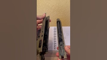 How to disassemble the slide from the Airsoft CZ-P09 GBB #airsoft