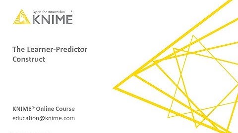 The Learner-Predictor construct in KNIME