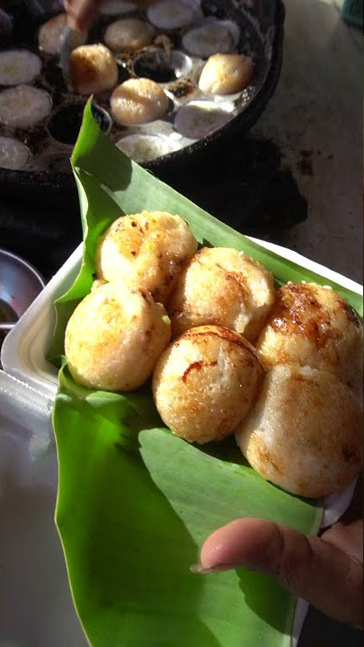 Cooking KH cookies Nom Kruok cake at street - Street Food