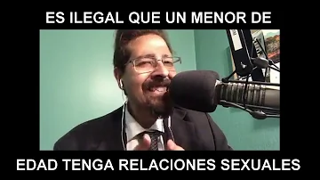 ¿Es ilegal mantener relaciones con un menor?