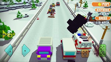 Blocky Highway Traffic Racing Android Gameplay