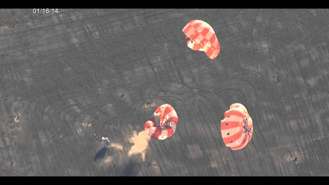 NASA Tests Orion Spacecraft Parachute Jettison Over Arizona