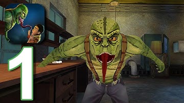 The Lizard Man - Gameplay Walkthrough part 1 - Tutorial (iOS, Android)