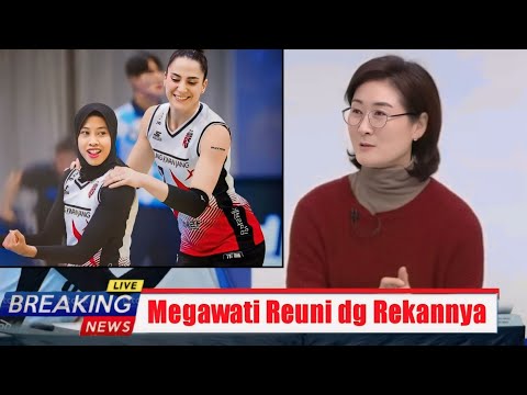 Reuni !! Red Sparks vs Indonesia All Star, Megawati Reuni dengan Rekannya dari Korea