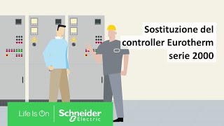 Sostituzione del controller Eurotherm serie 2000