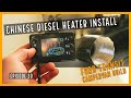 EP30 | Ford Transit Campervan Build | 5kw Chinese diesel heater install