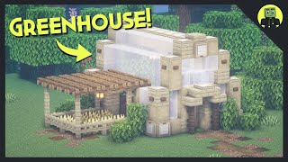 How To Build A Greenhouse in Minecraft!! [Tutorial 2021]