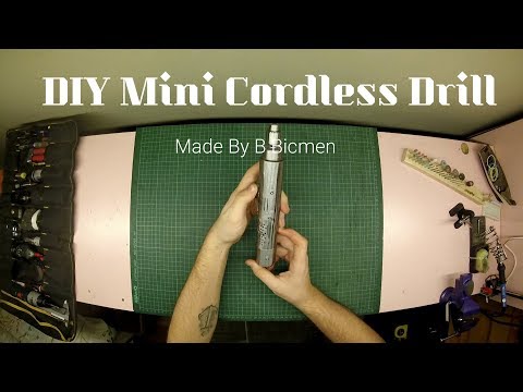 Şarjlı Dremel / DIY Mini Cordless Drill