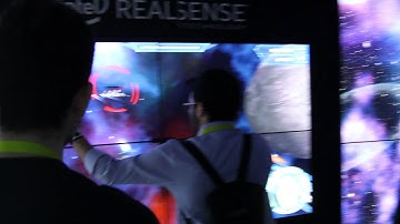 Intel Real sense Technology Demo at CES 2015!