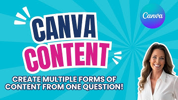 Creating Multiple forms of Content from one question