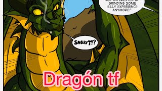 Dragón tf cómic ( By BlackRat) 🐉🐉🐲