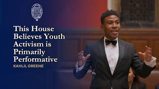 THB Youth Activism is Performative - Kahlil Greene - Opp
