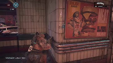 Gears of War 4 diner new map KOTH gnasher kills
