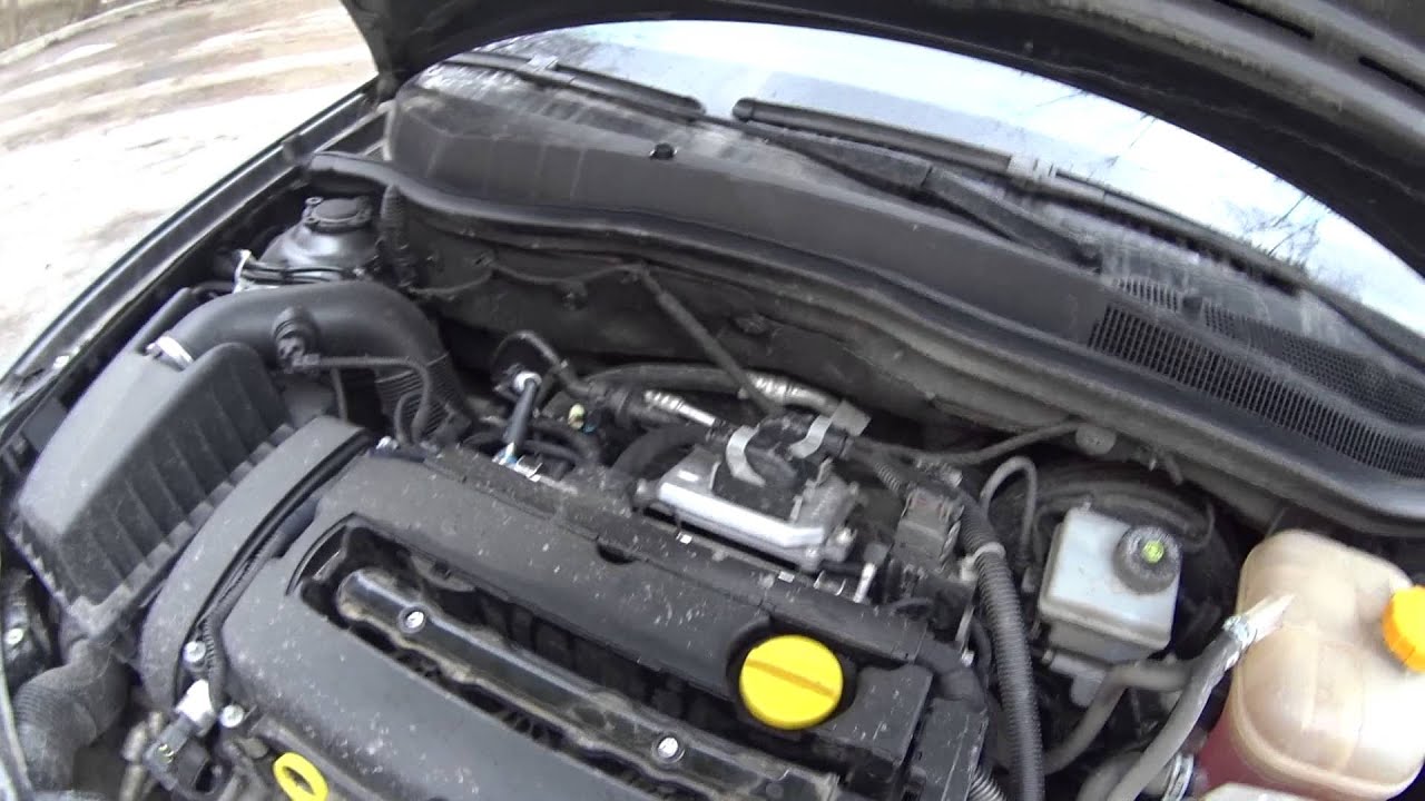 Опель Астра H (Opel Astra H) затроил двигатель. Замена модуля зажигания ...