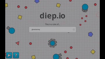 Diep.io is finally on android. :). Gameplay.
