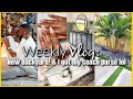 Vlog  backyard reveal more home decor photoshoots christmas gifts  the couch confusionnnnn