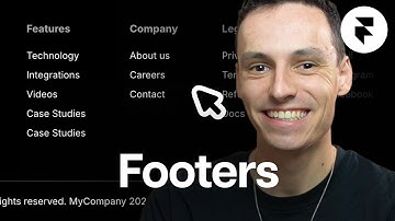 The RIGHT Way To Build Footers in Framer (Tutorial)