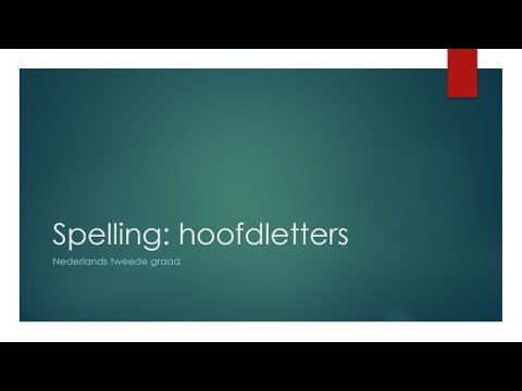 Video: Wordt CC in een letter met een hoofdletter geschreven?