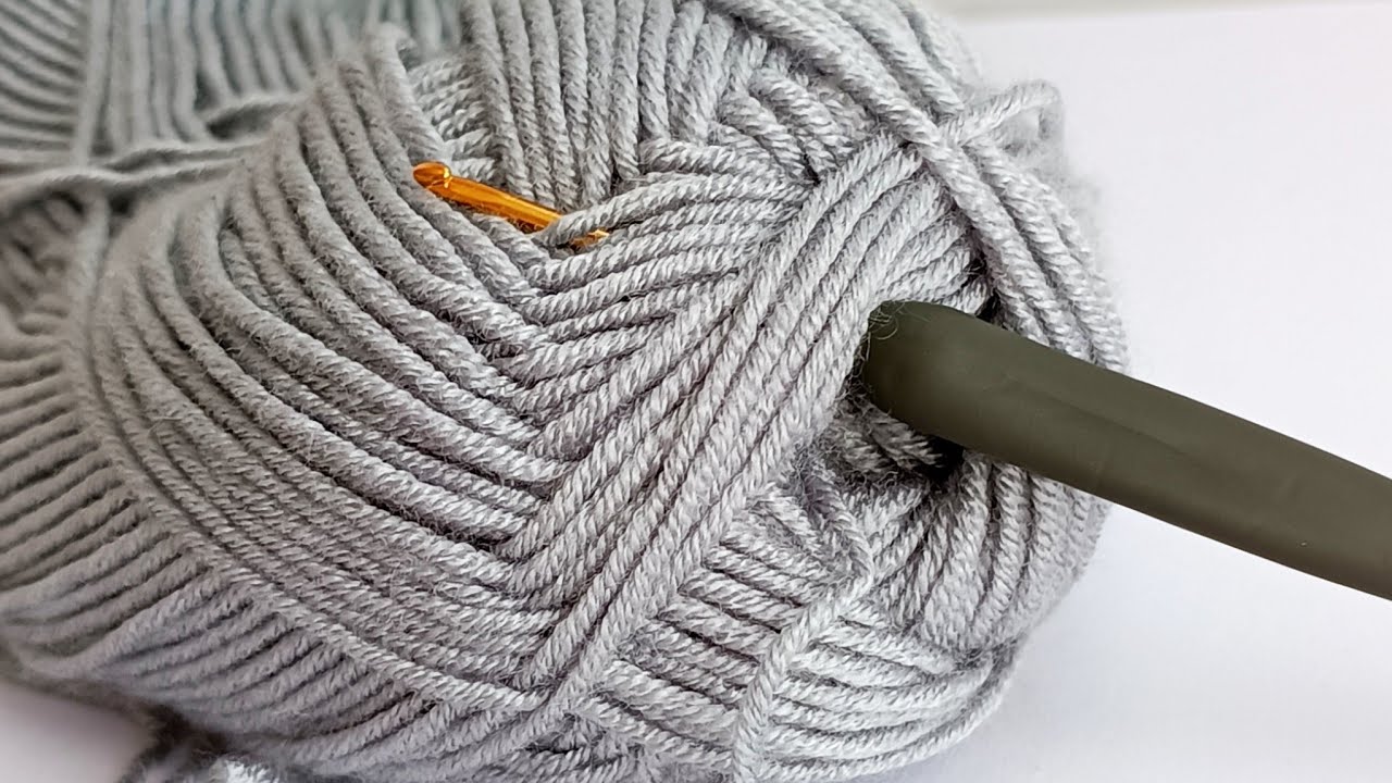 Двухрядная модель вязания крючком, которая поднимет вас на новый уровень вязания крючком.