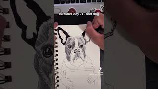 #inktober day 21 - bad dog 🐶