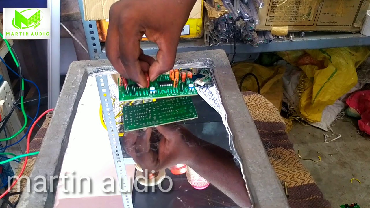 How to solder pcb using dip soldering method Martin audio YouTube