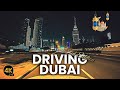 Dubai Night Drive Eid 2025 4K 