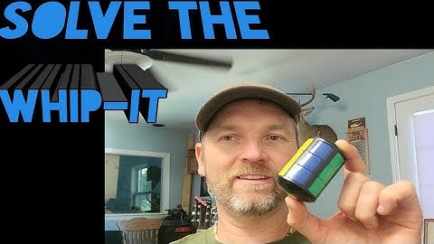 How to Solve a whip-It barrel Rubik