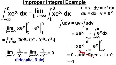 Calculus 2: Improper Integrals (4 of 16) Another Example