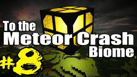 CastleMiner Z (Part 8) To the Meteor Crash Biome "Wrong Rockets"