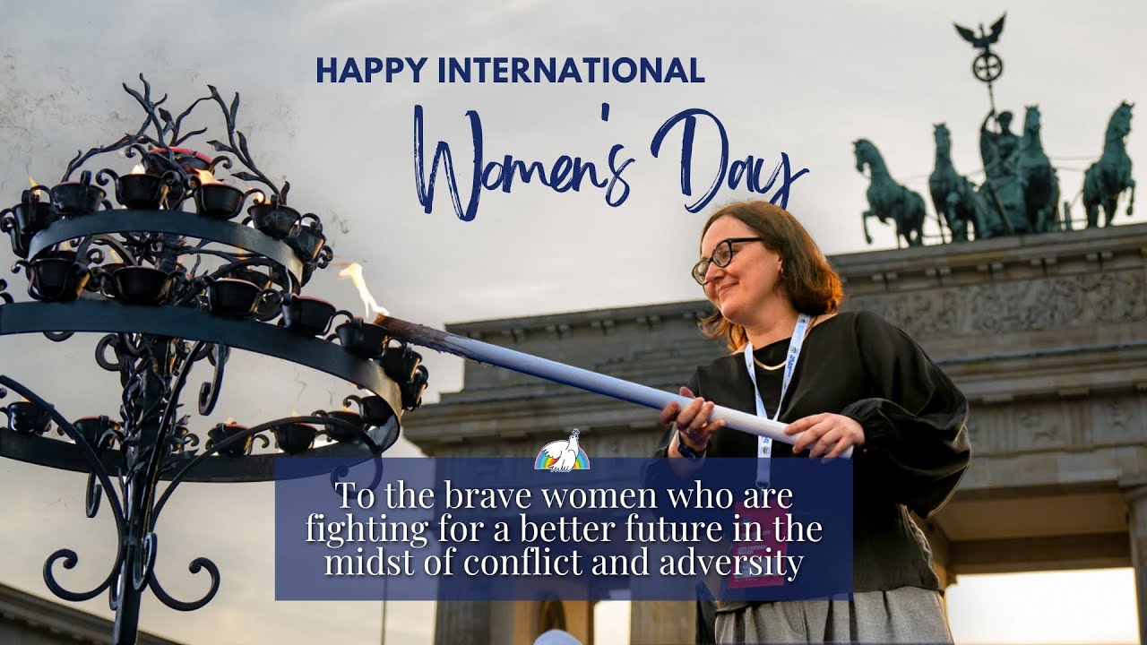 Giornata Internazionale della donna: la dedichiamo a tutte le donne che sono il volto della pace in tempo di guerra. Auguri a tutte dalla Comunità di Sant'Egidio!