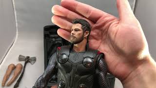 Hot Toys ASMR Avengers: Infinity War Thor Unboxing  NO TALKING