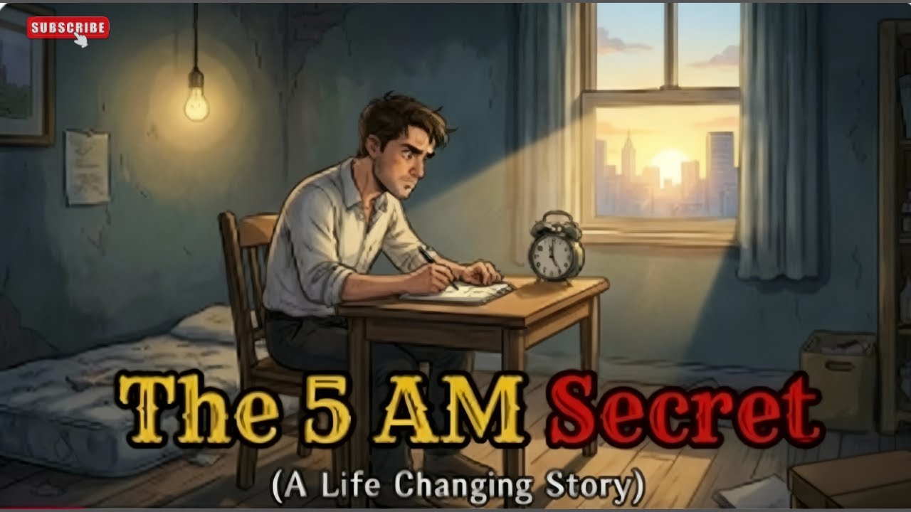 The Power of 5 AM | How Waking Up Early Changed a Poor Man's Destiny Forever
