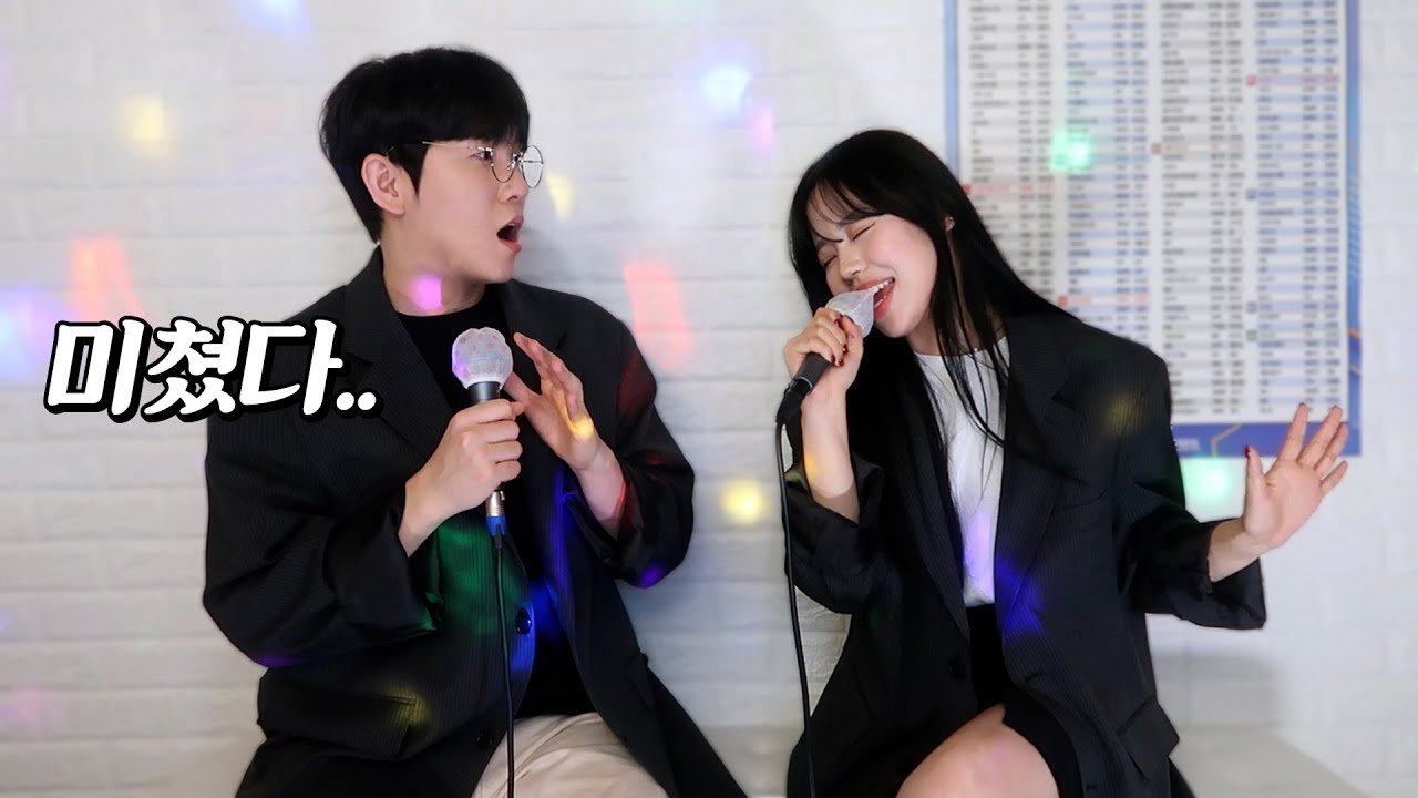 (한코노)여자친구와 자존심을 건 노래 실력 대결..!🔥