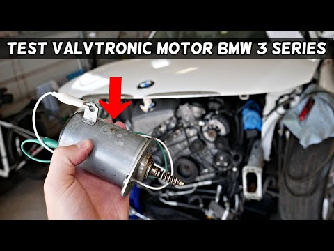 HOW TO TEST VALVETRONIC MOTOR ON BMW E90 E91 E92 E93