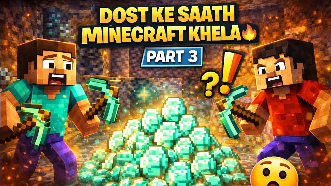 Friend Ke Saath Minecraft Adventure ⚔️ Episode 3 - YouTube