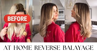 DIY root smudge/reverse balayage! How to do this at home by Rachel McKeown 49,226 views 1 year ago 19 minutes