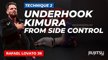 Underhook Kimura From Side Control with Rafael Lovato Jr