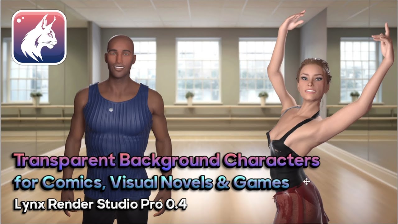 Letter Renderer Comic LRS - Rendering characters for comics, visual novels & games - YouTube