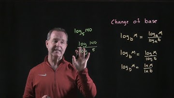 Changing Base to Common Logarithms