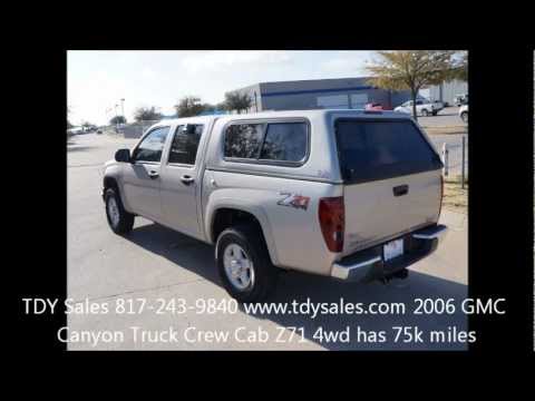 2006-4x4-gmc-canyon-crew-cab-z71-4x4-truck-only-75k-miles-tdy-sales-dfw