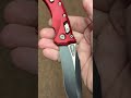 Red Monday Microtech Amphibian Case Crossroads