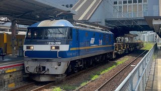 8/17 8090レ EF210-309号機🟦牽引貨物列車
