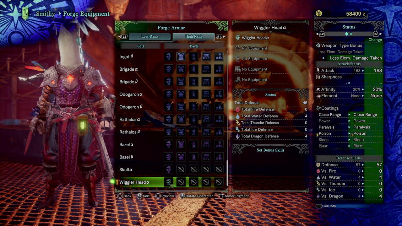 Monster Hunter: World wiggler head